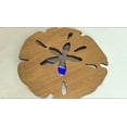 thumbnail image 6 of Wooden Sand Dollar Wall Art - Handcrafted Round Wood Wall Decoration for Kitchen, Living Room, Bedroom, Bathroom & Outdoor Spaces, 6 of 7