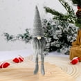 thumbnail image 6 of Ikohbadg Long Legged Christmas Gnome Ornaments - Festive Christmas Plush Gnome Ornament, Perfect for Bedroom, Living Room and Bathroom Decorations(Gray), 6 of 8