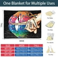 thumbnail image 2 of Kainsy Paready Lesbian Rainbow Lips Pride Soft Fleece Throw Blankets Lightweight Pride Rainbow Blanket for Couch Sofa Indoors Outdoors Party Decor-50x60in(60"x80"), 2 of 7