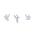 thumbnail image 3 of Umbra Hummingbird Modern Wall Sculptures (9 Count), 3 of 13