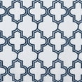 thumbnail image 6 of Sun Zero 84" x 54" Indigo Trellis Outdoor Curtain With Grommets, 6 of 6