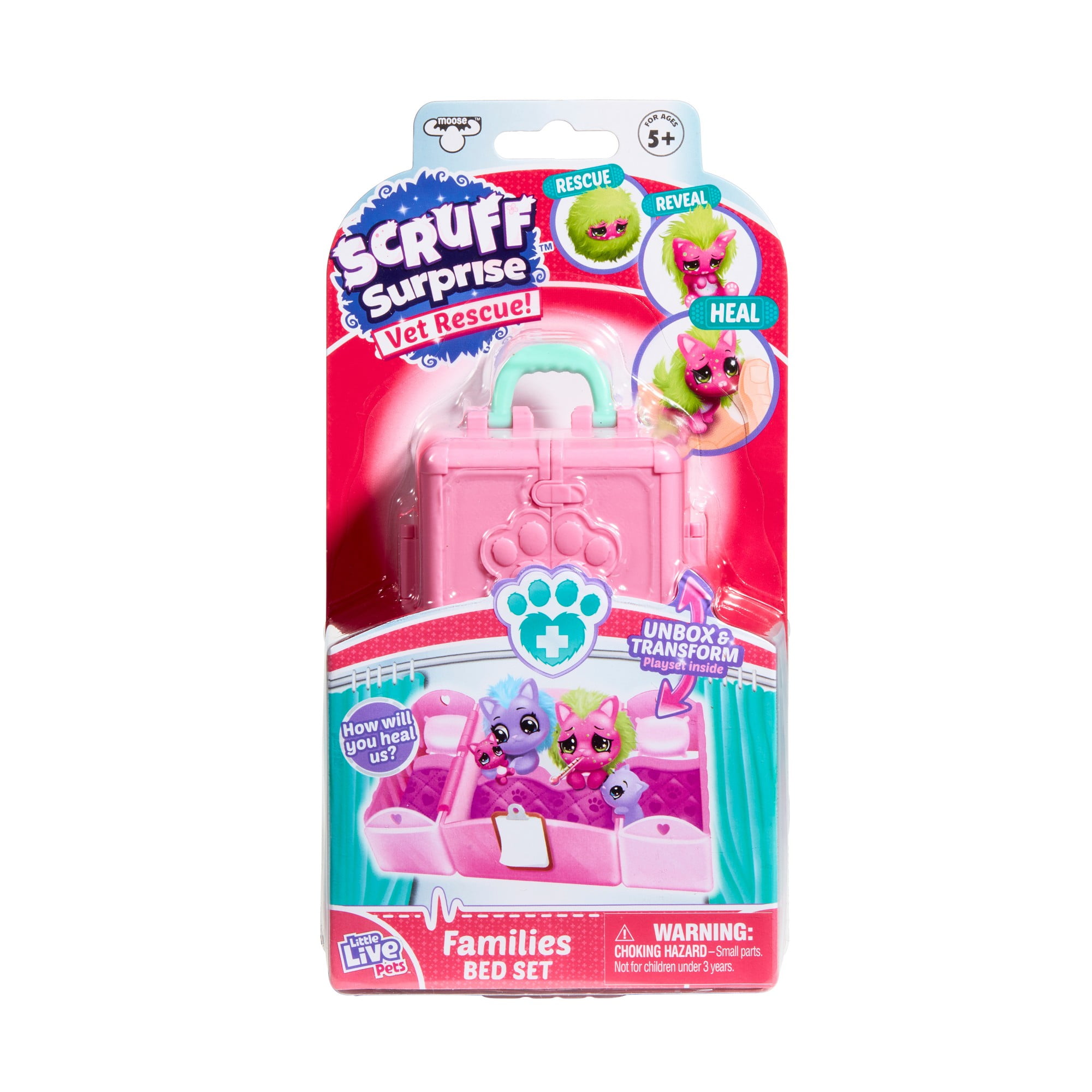 Little Live Pets Scruff Surprise Vet Rescue Doll Playset