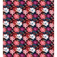 thumbnail image 3 of Ambesonne Meadow Duvet Cover Sets, Flourishing Peony Blossoms, 2-Twin, Indigo and Multicolor, 3 of 4