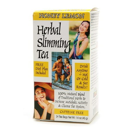 - 21St Century Herbal Slimming Honey Lemon Tea - 24 Ea, 3 Pack