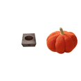 thumbnail image 1 of Organizador decorativo de madera con forma de calabaza para pañuelos de papel, ideal para baño, coche, hogar, Halloween, sofá, cojín o dormitorio., 1 of 8