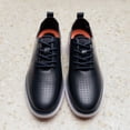 thumbnail image 2 of Zapatillas Oxford MaxFlex de Vestir para Hombre Bruno Marc Azul Talla 10.5, 2 of 9