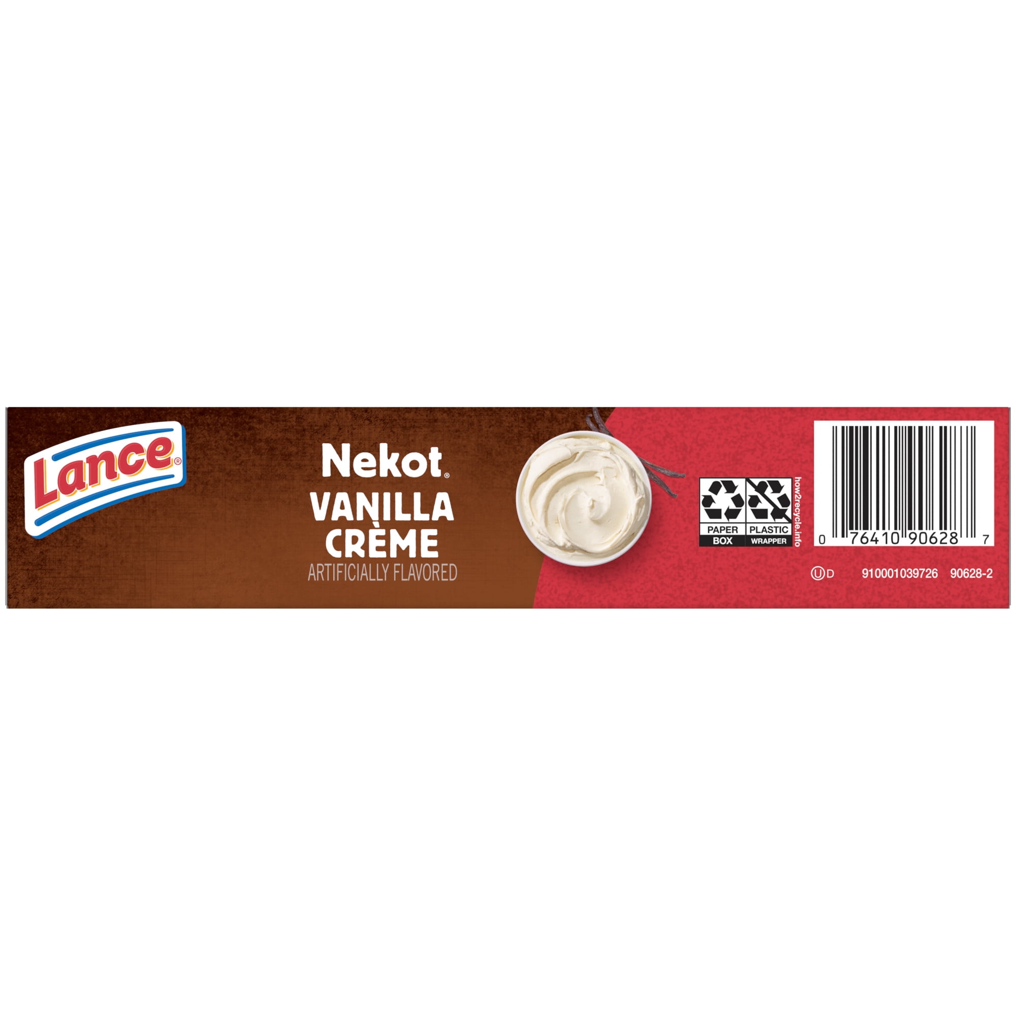 (3 pack) Lance Vanilla Flavored Crème, 10 Count 1.7 oz