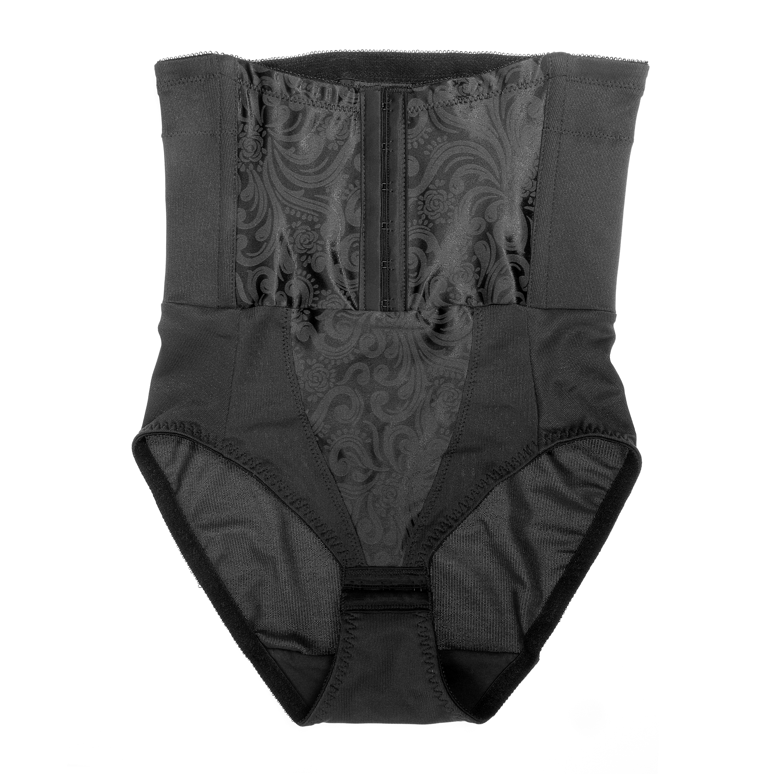 Cupid Women's Extra Firm Control Waist Cinching Shapewear Brief with Satin Deluster Panels - image 3 of 3