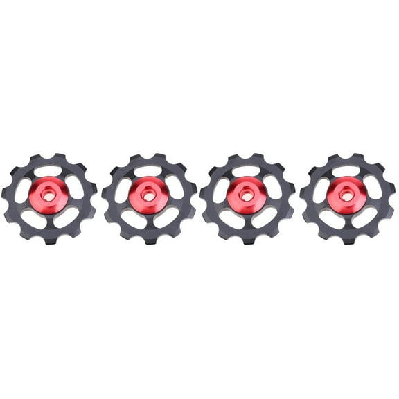 4 Pcs Bike Asserories Chain Pulley Mountain Derailleur Rear