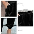thumbnail image 4 of Pantalones elásticos ajustados para mujer, pantalones ajustados para mujer, pantalones casuales ajustados con cintura elástica y puños ajustados, valor inmejorable, 4 of 5