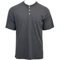thumbnail image 4 of Victory Outfitters  Men's Heather Short Sleeve Henley, 4 of 5