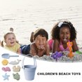 thumbnail image 1 of Juego de juguetes de arena para niños, moldes de cubo y pala, moldes de juguete de arena de silicona para niños, 8 Uds. FLhrweasw Nuevo, 1 of 7