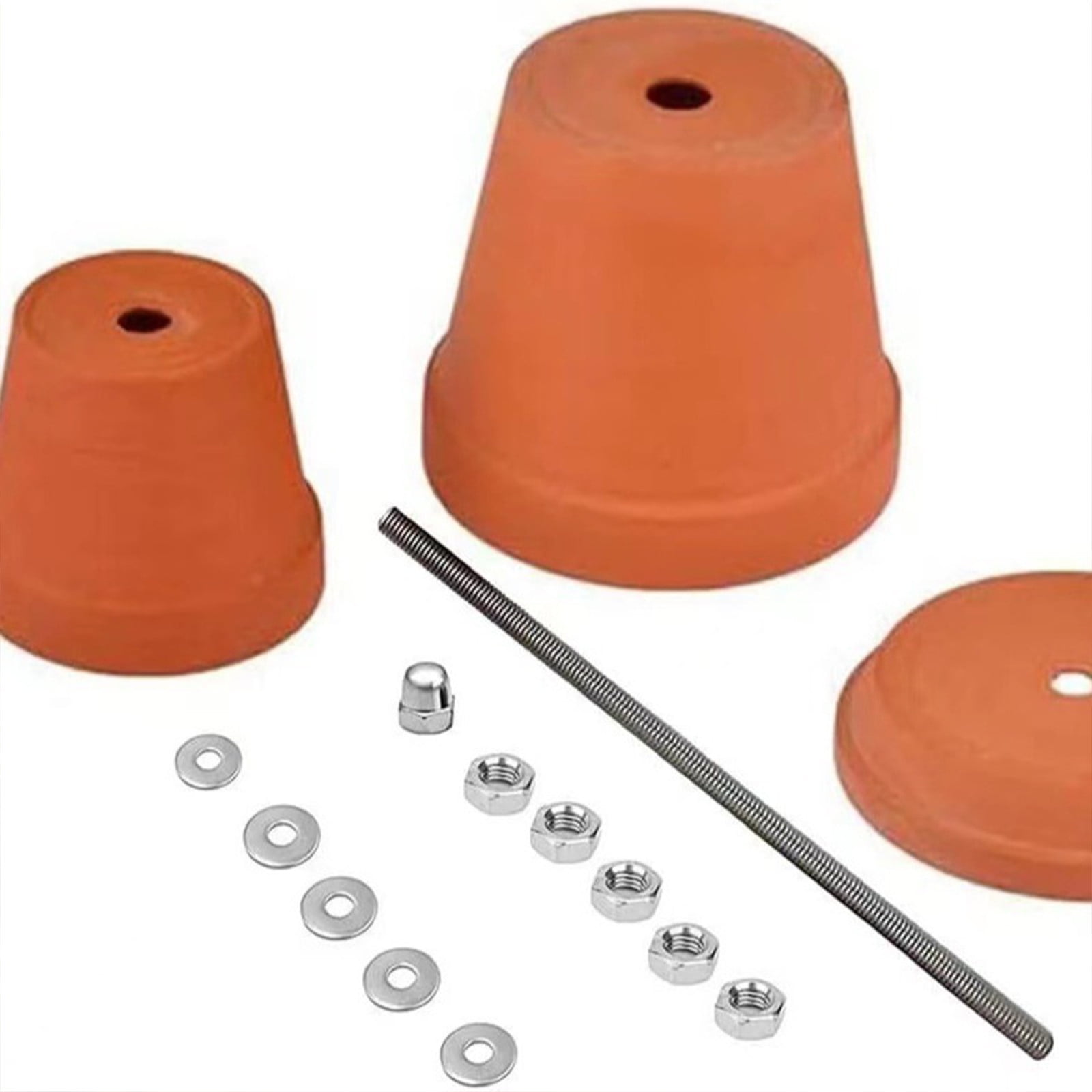 Red Terracotta Interior Stove Decorative Hand Warmer W