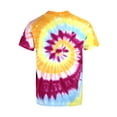 thumbnail image 2 of Victorious Men's Spiral Graphic Tie Dye T-Shirt TS7418 - Pastel Multi Color - X-Large, 2 of 2