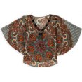 thumbnail image 1 of Blusa de Cachemira con Diamantes de Imitación John Paul Richard Naranja Pequeña Pullover, 1 of 1