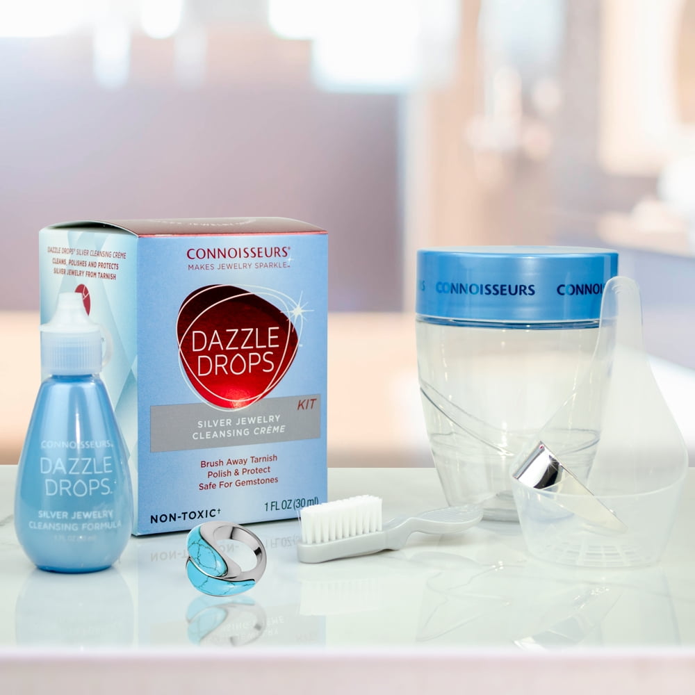 Connoisseurs Dazzle Drops Silver Jewelry Cleaner