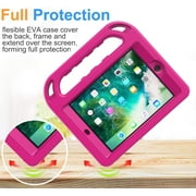 SUPNICE Kids Case for iPad Mini 1 2 3 - Light Weight Shock Proof Handle Stand Cover Case with Built-in Screen Protector for iPad Mini 1 / iPad Mini 2 / iPad Mini 3 - Pink