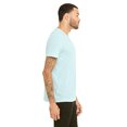 thumbnail image 3 of Bella Canvas Mens CVC Jersey Tee, 4XL, Heather Ice Blue, 3 of 3