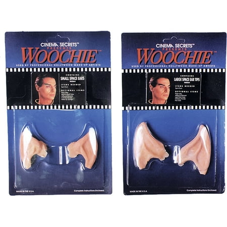 Morris Costumes Unisex Woochie Space Flesh Colored Ears Tips Large, Style FA37LG