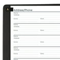 thumbnail image 4 of AT-A-GLANCE Undated Telephone Address Book 800 Entries Black 5 x 8 - Address, 4 of 4