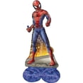 thumbnail image 2 of Bouquet de globos Anagram Spiderman Airloonz para artículos de fiesta, 2 of 6