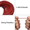 thumbnail image 3 of 11 Yards 1.5mm Round Leather Cord Lacing String for DIY Crafts, Dark Red, 3 of 6