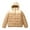 01 Khaki, variant on Fall Jackets for Kids Girls with a Hood Kids Boy Girl Puffer Jacket Coat Hood Mid Length Big Pocket Light Weight Warm Padded Winter Outwear