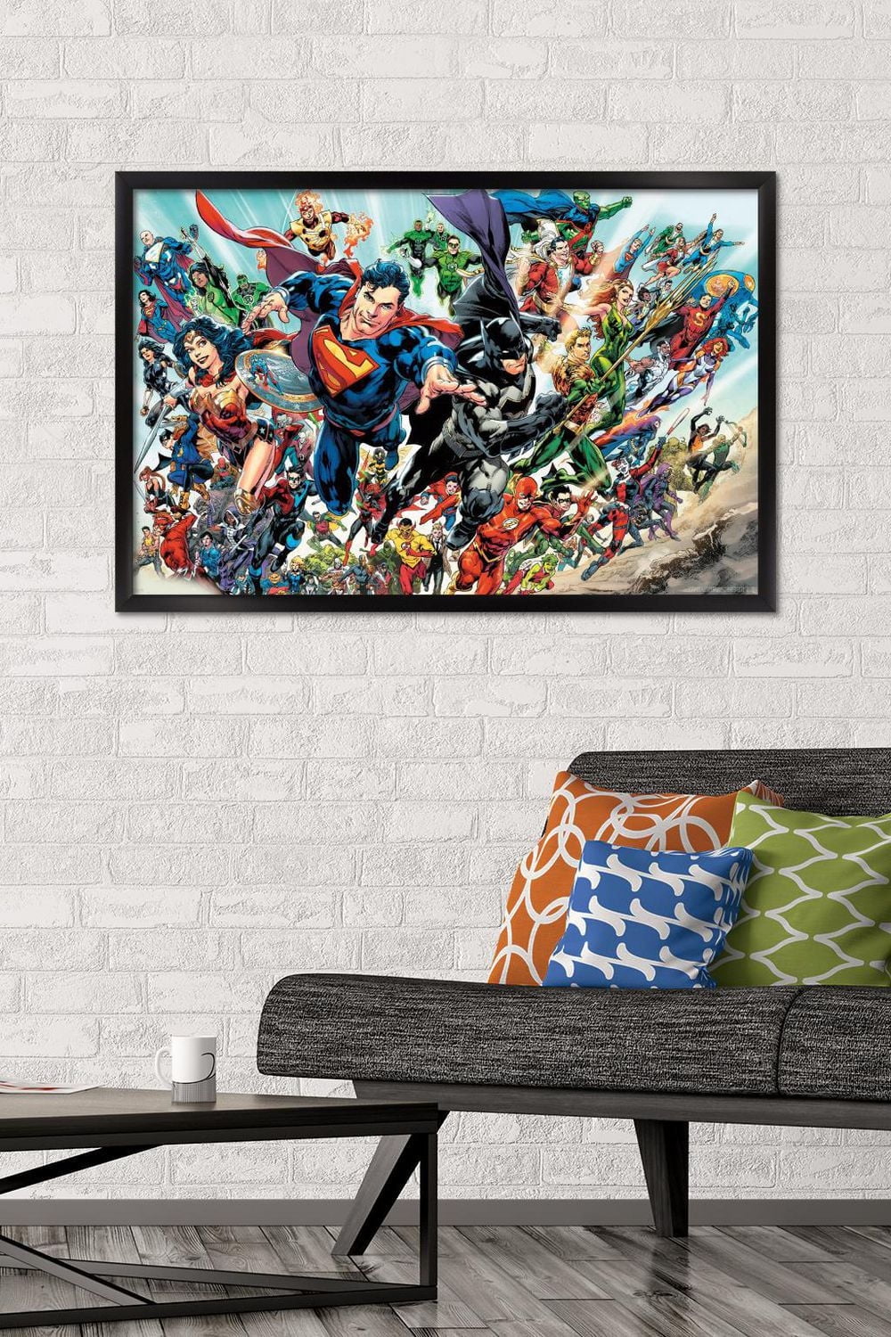 DC Comics - Justice League Rebirth - Group Wall Poster, 14.725" x 22.375"