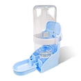 thumbnail image 1 of Methold Dispensador automático de botellas de agua para mascotas, jaula para animales para sala de estar, bebedero de 500ml, contenedor transparente Suministros para pájaros Azul Methold PT000308-02B, 1 of 6