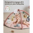 thumbnail image 2 of Agenda Baby Play Gym Blissful de cristal rosa con 6 juguetes, 2 of 7