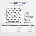 thumbnail image 3 of Balery 2 Piece Dachshund Dog Car Windshield Sun Shade|Foldable Front Windshield Shade for Car Front Window for Most Sedans SUV Truck-, 3 of 7