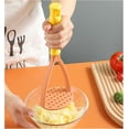 thumbnail image 5 of Kitchen Masher with Ergonomic Handle - Manual Silicone Ricer for Pumpkins, Beans, Avocado, Potatoes, Hand Wash - 11 Inch, 5 of 5
