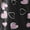 06-Black Pink Heart, variant on Womens Pajamas Short Sleeve Sleepwear Tops and Capri Pants Pjs Print Pajama Sets S-2XL