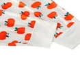 thumbnail image 4 of Halloween Fashion Matching Family Pajamas Set Loose with Cartoon Fruit Print Buttons Ribbed Closure, 4 of 6