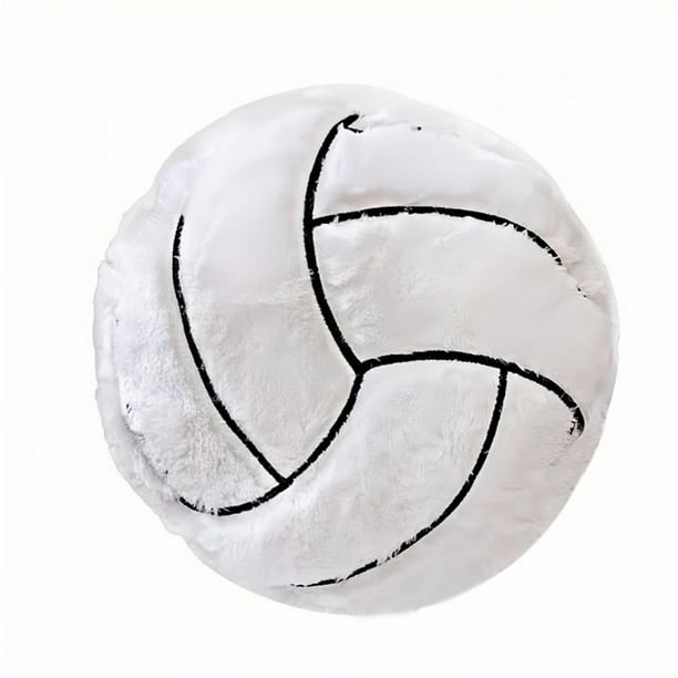 Almohada deportiva OPHRBU de voleibol de peluche para niños