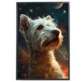 thumbnail image 2 of Glenofimaal Terrier Space Poster Wall Art Funny Dog - Glenofimaal Terrier Dog Canvas Wall Art For Bedroom Decor - Aesthetic Decor - Dog Wallpaper, 2 of 6