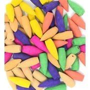Natural Backflow Incense Cones (70 Pack) (Mixed/Assorted)