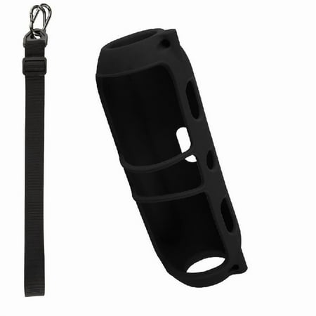 Lightweight Silicone Case Bag Protector Sleeve with Adjustable Shoulder Belt for 2024 Speaker