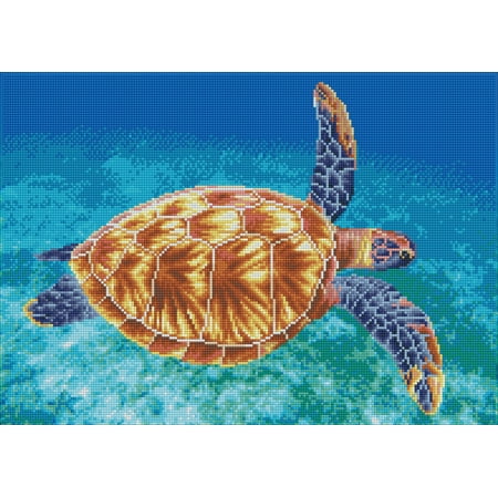 UPC: 4895225918058 | DIAMOND DOTZ® Graceful Swimmer Diamond Painting Kit