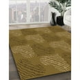 thumbnail image 2 of Ahgly Company Indoor Round Patterned Dark Bronze Brown Area Rugs, 8' Round, 2 of 6