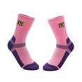 thumbnail image 1 of Calcetines de patinaje artístico Calcetines deportivos para patines de hielo Baile Elásticos para niños Hasta la rodilla rosa, 1 of 8