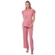 thumbnail image 3 of Conjunto Maternidad Cómodo Ropa Embarazo Set Blusa Y Pantalon Casual Suave Color Rosa, 3 of 4