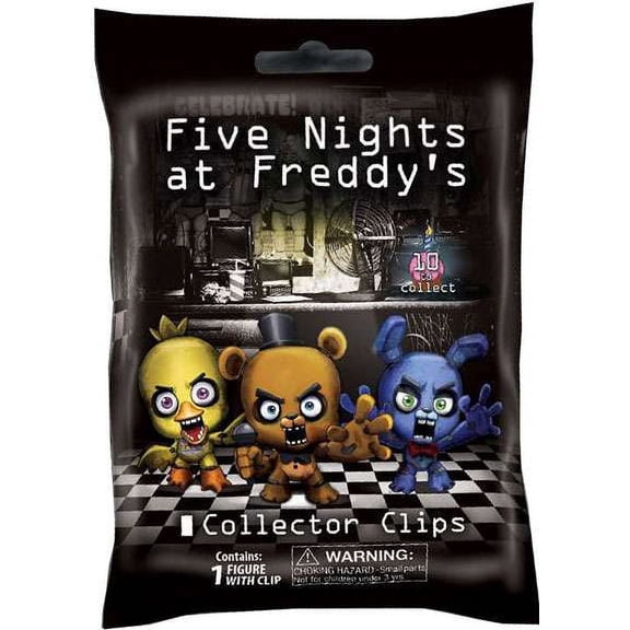 Five Nights at Freddys Collector Clips Mystery Pack