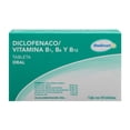 thumbnail image 2 of Diclofenaco/Vitamina B1 B6 y B12 Medimart 30 grageas, 2 of 4