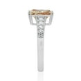 thumbnail image 4 of Gemistry Ring In 925 Sterling Silver With Champagne And White CZ, 4 of 5