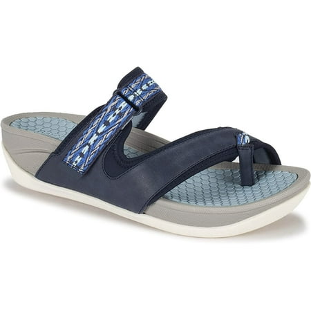 

QUIETTCEX Deserae Womens Sandals & Flip Flops Navy Size 8 W (BT27118)