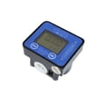 thumbnail image 3 of High Precision Electronic Digital Display Metering, Oil Gauge Elliptical Gear Flow Meter, Oil Hydraulic1/2 Gauge Blue Oil Gauge ,Low Power Consumption, 3 of 5