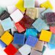 thumbnail image 3 of Mosaico de cuarzo suelto, 200 g/68 piezas, 20 x 20 mm, 2 cm, 3/4 pulgadas, para pasatiempos, proveedor de materiales para bricolaje, baldosas de vidrio de cuarzo, sin puntos sueltos, 3 of 5