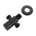 thumbnail image 1 of Válvula de ángulo Macarena Accesorios de plomería para el hogar Rosca macho Válvula desviadora de baño Válvula recta negro 2 salidas, 1 of 8