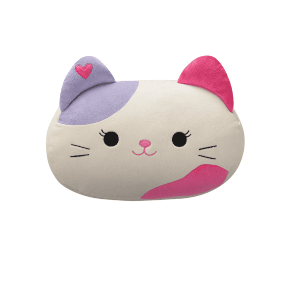 Squishmallows Official Stackable Plush 12 inch Tiffany Pink And Purple Calico Cat